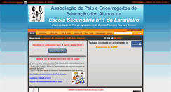 Desktop Screenshot of ap-sec1laranjeiro.fersap.pt