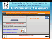 Tablet Screenshot of ap-sec1laranjeiro.fersap.pt